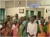 Cataract operations after the camp